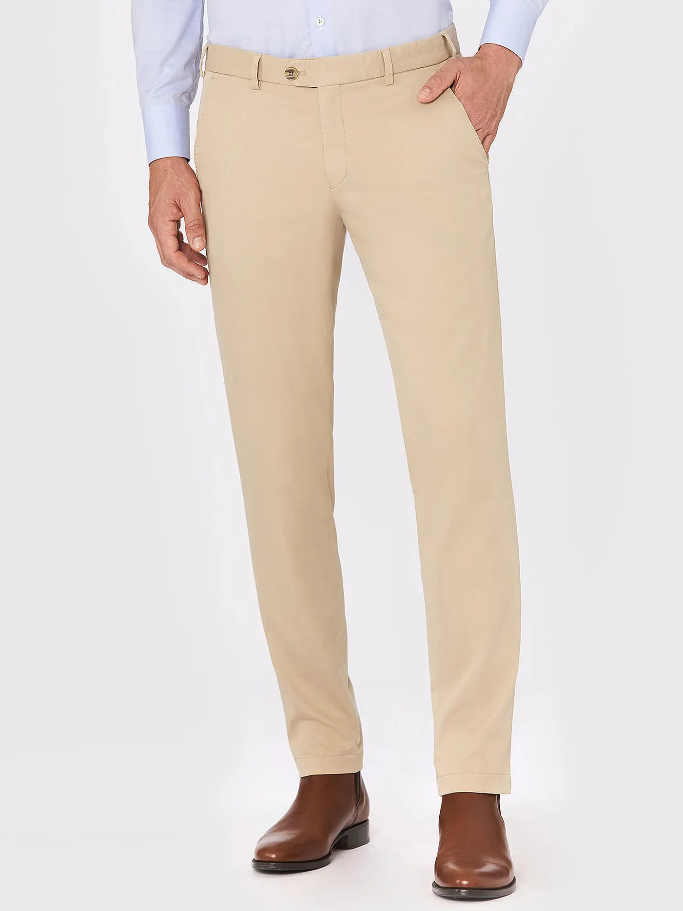 HILTL | Chino Slim Fit TOURIST 2.0 | beige